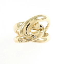 Nhẫn kim cương K18YG 0.03CT - Hàng hiệu Authentic 668900