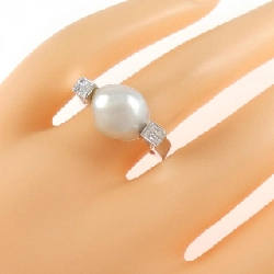 Nhẫn ngọc trai trắng K18WG 665940