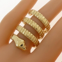 Nhẫn rắn 750YG của Star Jewelry - Hàng hiệu Authentic 840275