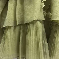 Đầm tiểu thư baby doll xếp li 976023