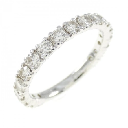 Nhẫn kim cương K18WG 1.01CT