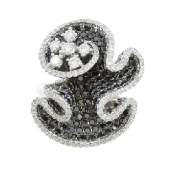 Nhẫn kim cương 750WG/750BG 667704