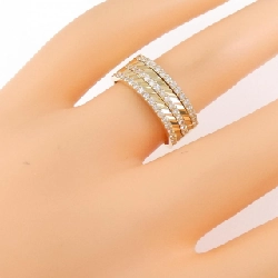 Nhẫn kim cương K18YG 0.43CT 673328