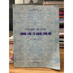 Tài liệu tập huấn công tác tổ chức cán bộ-bộ y tế vụ tổ chức cán bộ