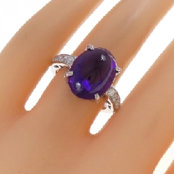 Nhẫn Amethyst PT900 - Hàng hiệu Authentic 852891