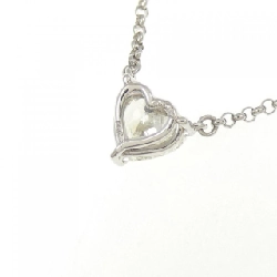 Dây chuyền kim cương PT900/PT850 0.787CT K SI2 hình trái tim - Hàng hiệu Authentic 871861