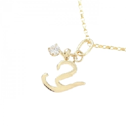 K18YG Chữ cái Y Dây chuyền kim cương - Hàng hiệu Authentic 859139