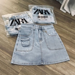 Chân váy zara sizeS jean new