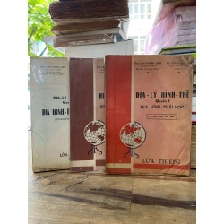 Địa lý hình thể, tập 1,2,4 - Lâm Thanh Liêm