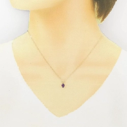 K18YG Amethyst Necklace - Hàng hiệu Authentic 861419