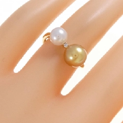 Nhẫn ngọc trai K18YG - Hàng hiệu Authentic 849596