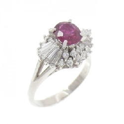 Nhẫn Ruby PT900 1.01CT - Hàng hiệu Chính hãng