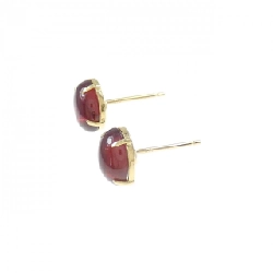 K18YG Garnet Bông tai - Hàng hiệu Chính hãng 870399