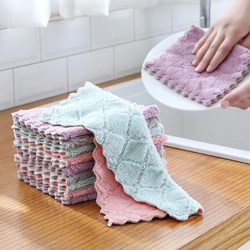 Combo 4 chiếc Khăn lau bếp kính bề mặt bụi 