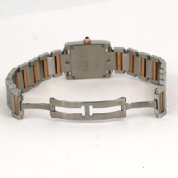 Cartier Tank Française SM PG kết hợp - 11P WE110004 SSxPG Quarts - Hàng hiệu Authentic 873019