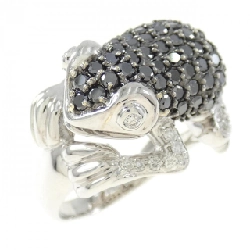 Nhẫn kim cương 1.50CT K18WG/K18BG - Hàng hiệu Authentic