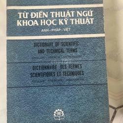 TỪ ĐIỂN THUẬT NGỮ KHOA HỌC KỸ THUẬT ANH- PHÁP - VIỆT