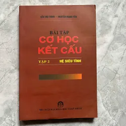 CƠ HỌC KẾT CẤU(Full bộ lý thuyết tập 1 + 2,Bài tập Tập 2) 702216