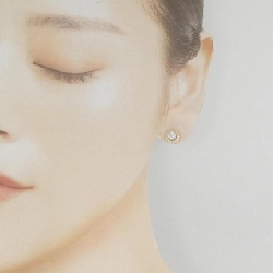 K18YG/ST Bông tai kim cương 0.306CT 0.314CT G VS2 3EXT H&C - Hàng hiệu Chính hãng 875399