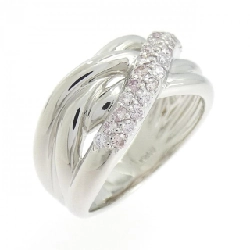 Nhẫn kim cương hồng PT900 0.55CT - Hàng hiệu Authentic