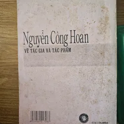 Nguyễn Công Hoan về tác gia và tác phẩm (sách photo)
 699547