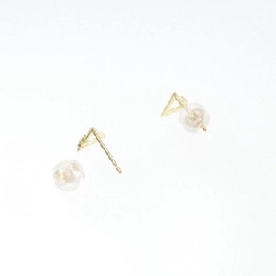 K18YG Bông tai kim cương 0.04CT - Hàng hiệu Chính hãng 872031