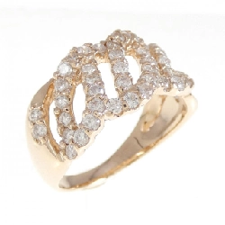 Nhẫn kim cương K18PG 1.00CT