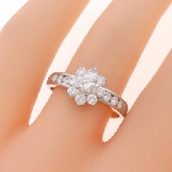 Nhẫn kim cương hoa PT900 0.15CT - Hàng hiệu Authentic 850384