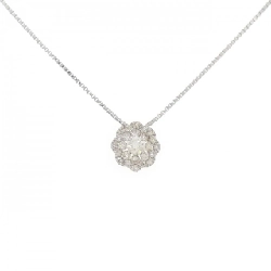 Dây chuyền kim cương PT900/PT850 0.13CT - Hàng hiệu Chính hãng