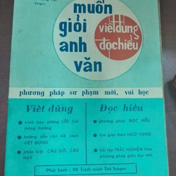 MUỐN GIỎI ANH VĂN VIẾT ĐÚNG ĐỌC HIỂU