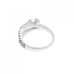 Nhẫn hồng ngọc kim cương K18WG 0.41CT 668603