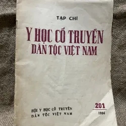 Tạp chí y học cổ truyền-1986