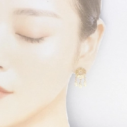 K18YG Bông tai - Hàng hiệu Authentic 872076