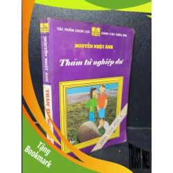 (TẶNG BOOKMARK) Thám tử nghiệp dư mới 80% bẩn bìa, ố vàng, có vệt nước 1995 Nguyễn Nhật Ánh RBK2205 VĂN HỌC