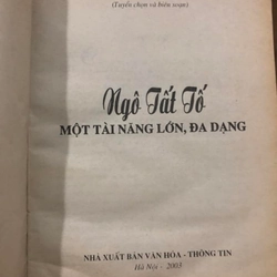 Sách Ngô Tất Tố - Một tài năng lớn đa dạng còn mới 305392