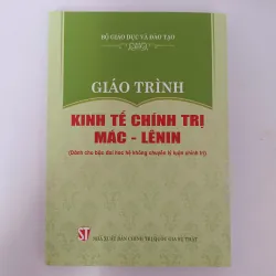 Giáo trình kinh tế Chính trị  Mác Lênin