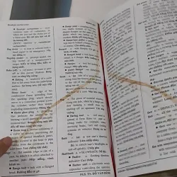 [MIỄN PHÍ BỌC SÁCH] Từ Điển Anh - Việt Chuyên Ngành Công Nghệ Ô Tô - PGS> TS Đỗ Văn Dũng 990429