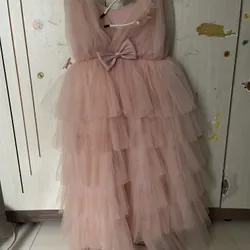 Đầm thiết kế cho bé gái 5-6 tuổi- Hồng Patel - còn mới  701523