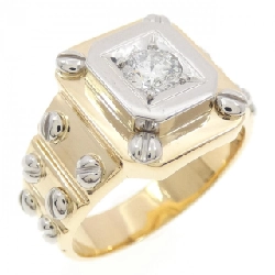 Nhẫn kim cương K18YG/PT900 0.311CT - Hàng hiệu Chính hãng