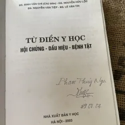 Từ điển y học -BS. ĐINH VĂN CHÍ- GS. NGUYỄN HỮU LỘC NGUYÊN VĂN TIỆP - LÊ VĂN TRI 1019339