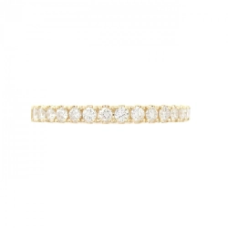 Nhẫn kim cương K18YG Half Eternity 0.32CT - Hàng hiệu Chính hãng 854984