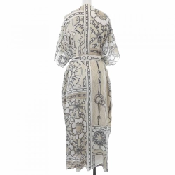 HERMES EFFET KALEIDOSCOPE 4H0561DP Đầm - Hàng hiệu Chính hãng 813910