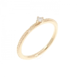 Nhẫn hồng ngọc kim cương Agat 0.03CT - Hàng hiệu Authentic