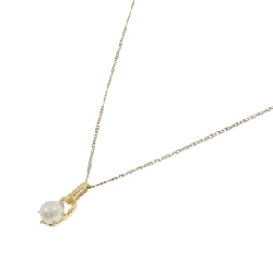 K18YG Ngọc trai Akoya Dây chuyền 5.2mm - Hàng hiệu Chính hãng 855891