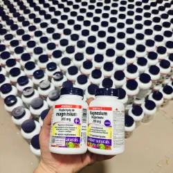 (Hàng CTY mới) Magie Webber Naturals Bisglycinate 200mg Hộp 60 Viên Magnesium 735883