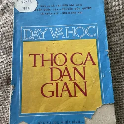 Dạy và học thơ ca dân gian Việt Nam 