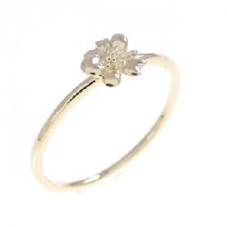 K10YG Nhẫn Hoa - Hàng hiệu Chính hãng