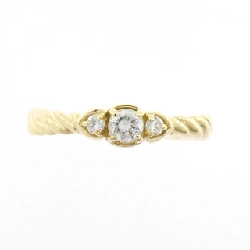 Nhẫn kim cương K18YG 0.10CT 666919