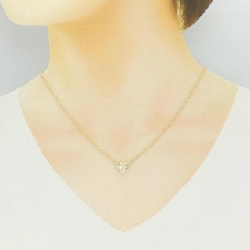 Dây chuyền kim cương hình trái tim K18YG/K18WG 0.21CT - Hàng hiệu Chính hãng 856265