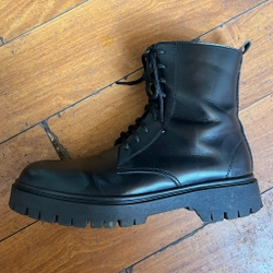 Bốt nam đen sz 41 mới 95% 466717